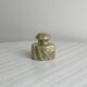 Green veined stone paperweight