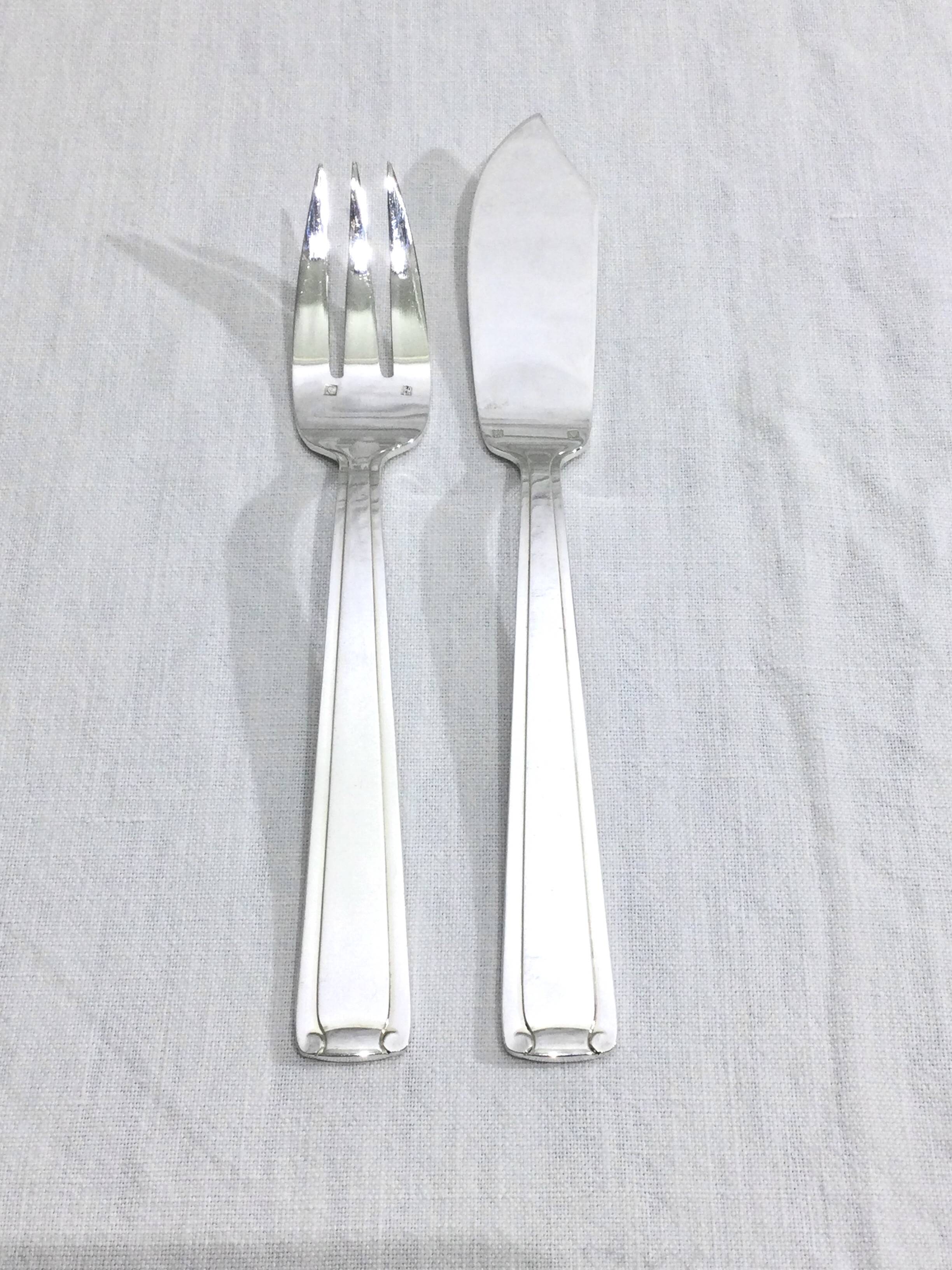 Saint Médard - 12 Fish Cutlery