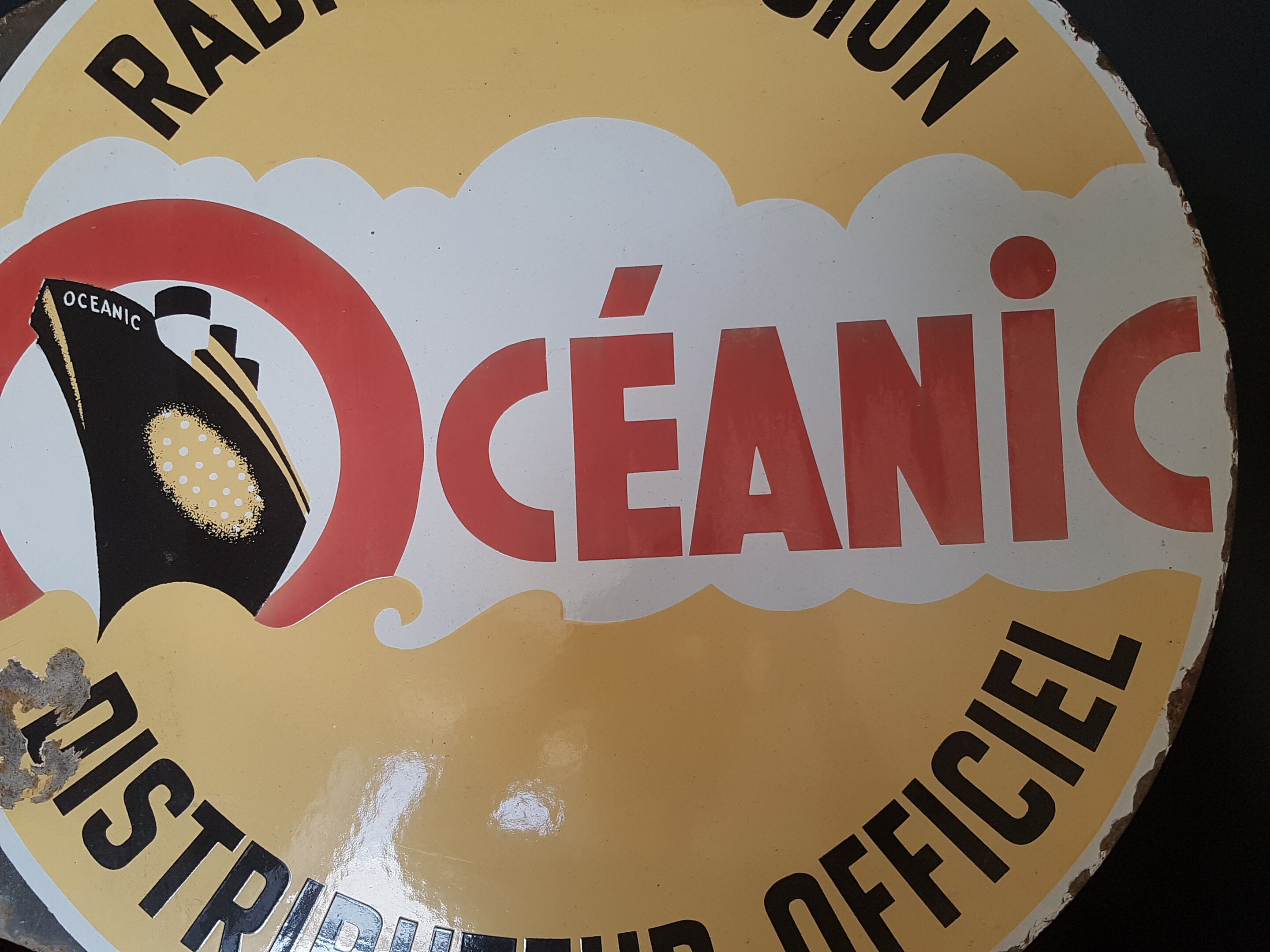 Oceanic Radio TV 64x59 cm