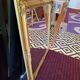 Beveled golden mirror 60 cm*72 cm