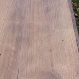 Oak and chestnut farm table