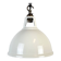 Vintage Industrial Beige Painted Pendant Lamp