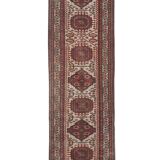 Vintage Turkish Oushak Rug Handwoven 90x414 cm