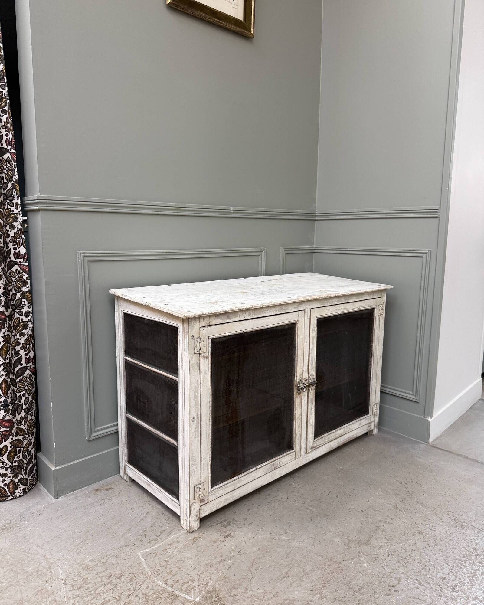 Patinated (renovated) pantry.