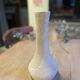 Powder pink brutalist vase