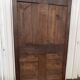 Antique Louis XV bonnetière, fruitwood, restored – 1 door, 3 shelves