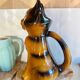 Large vintage cat carafe