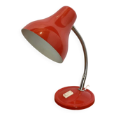 Vintage Desk Lamp Swan Neck Red - 70s Pop Art Design
