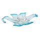 Postmodern Sommerso Murano glass fruit bowl from Mandruzzato, Italy, 1950