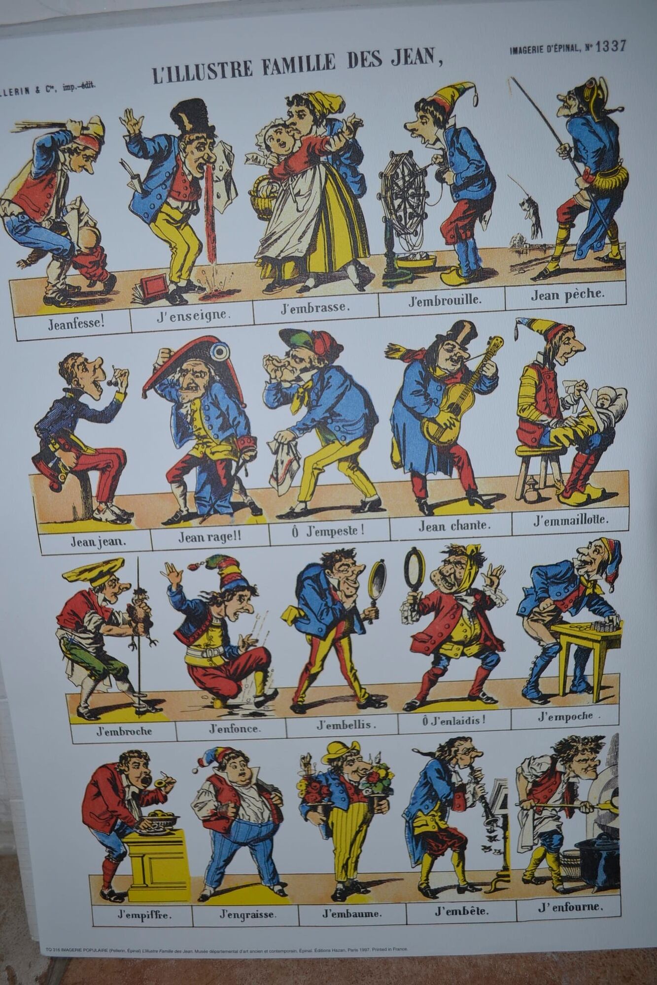 Image of Epinal "the illustrious family of the Jean"