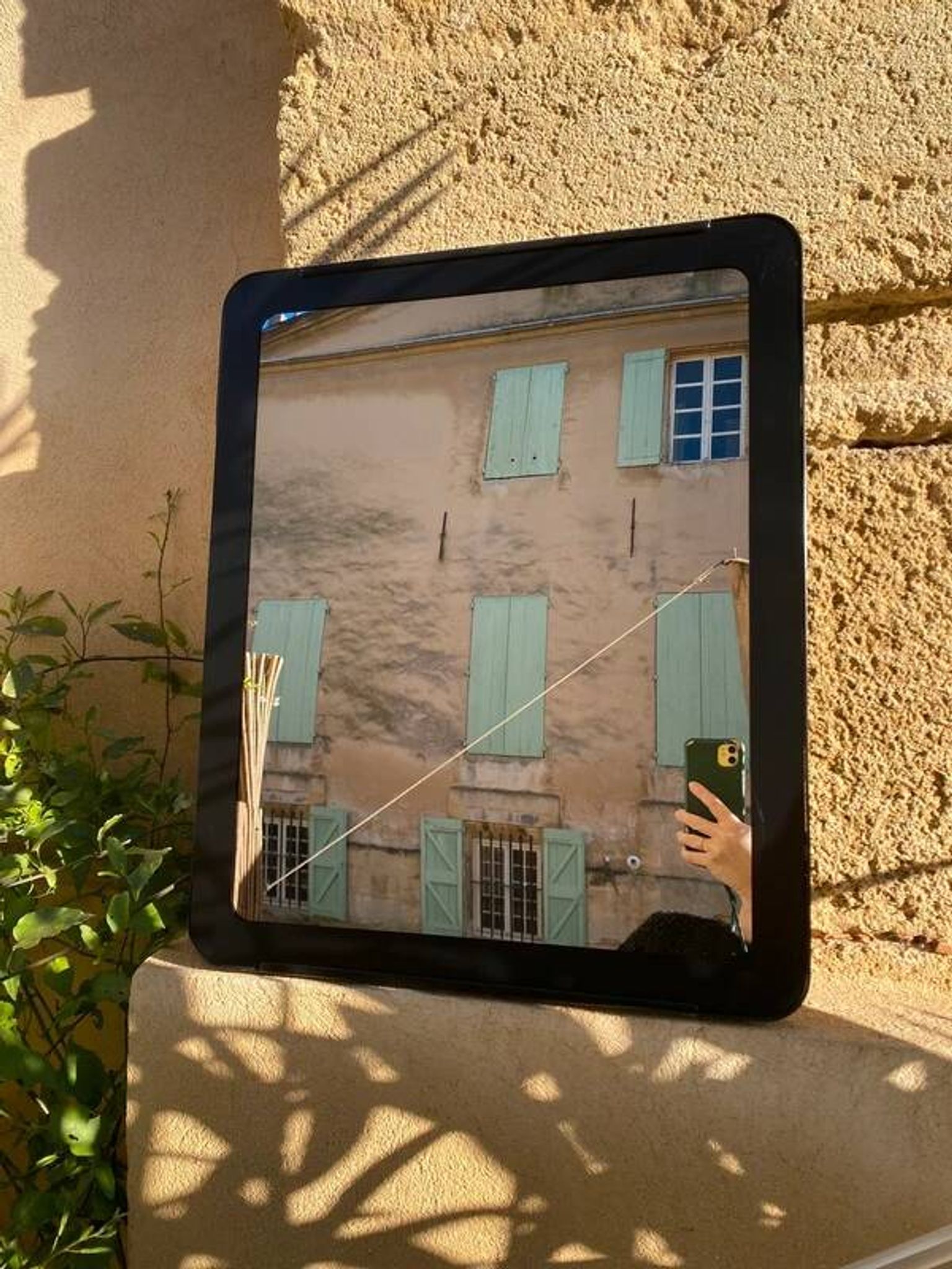 Miroir noir indus