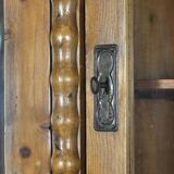 Solid Pine Bread Cabinet, 1920s