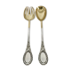 Emile puiforcat - solid silver and vermeil salad cutlery