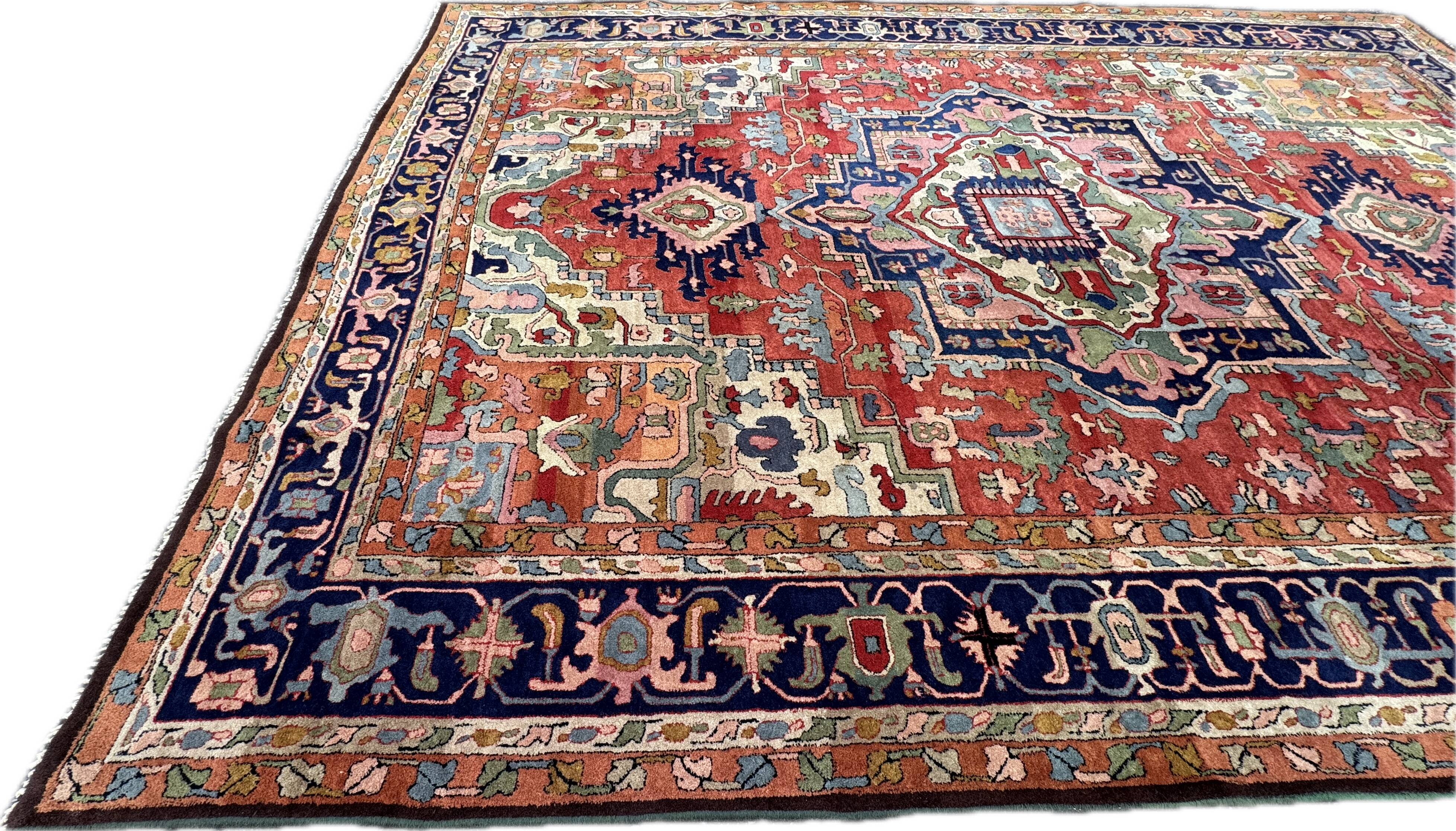 French Janus Lily Point Rug