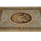 Handmade savonnerie door mat wool rug 61x91cm
