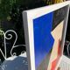 Abstract oil painting