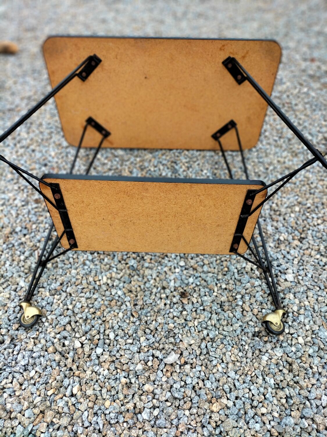 Table télé vintage