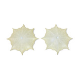 Paire d'appliques cocoon 60 cm