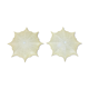 Paire d'appliques cocoon 60 cm