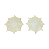 Pair of Cocoon wall lamps 60 cm