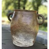 Glazed stoneware jar