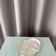 Contemporary Madriguera Workshop Face Tray | Handmade Stoneware Catchall |
