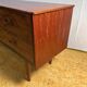 Buffet rétro vintage en teck du milieu du siècle par Schreiber 1960