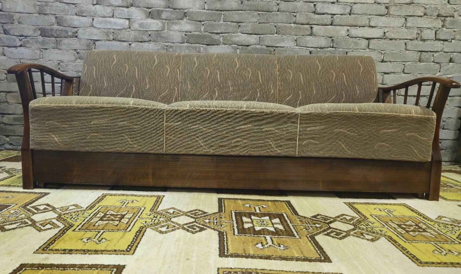 Daybed, vintage 1950s sofa bed