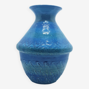 Vase en poterie des années 1970