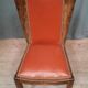 Series of 6 art deco chairs