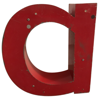 Sign letter "a"