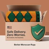 Handmade Moroccan rug 2.5 x 1.5 m