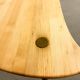 Kidney-Shaped Side Table Produced by Svensk Fur, Sweden, 1970s