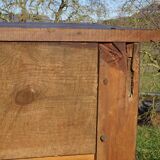 Antique walnut wedding sideboard