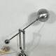 Mid-century Modern Italian chrome counterweight table lamp from 70s