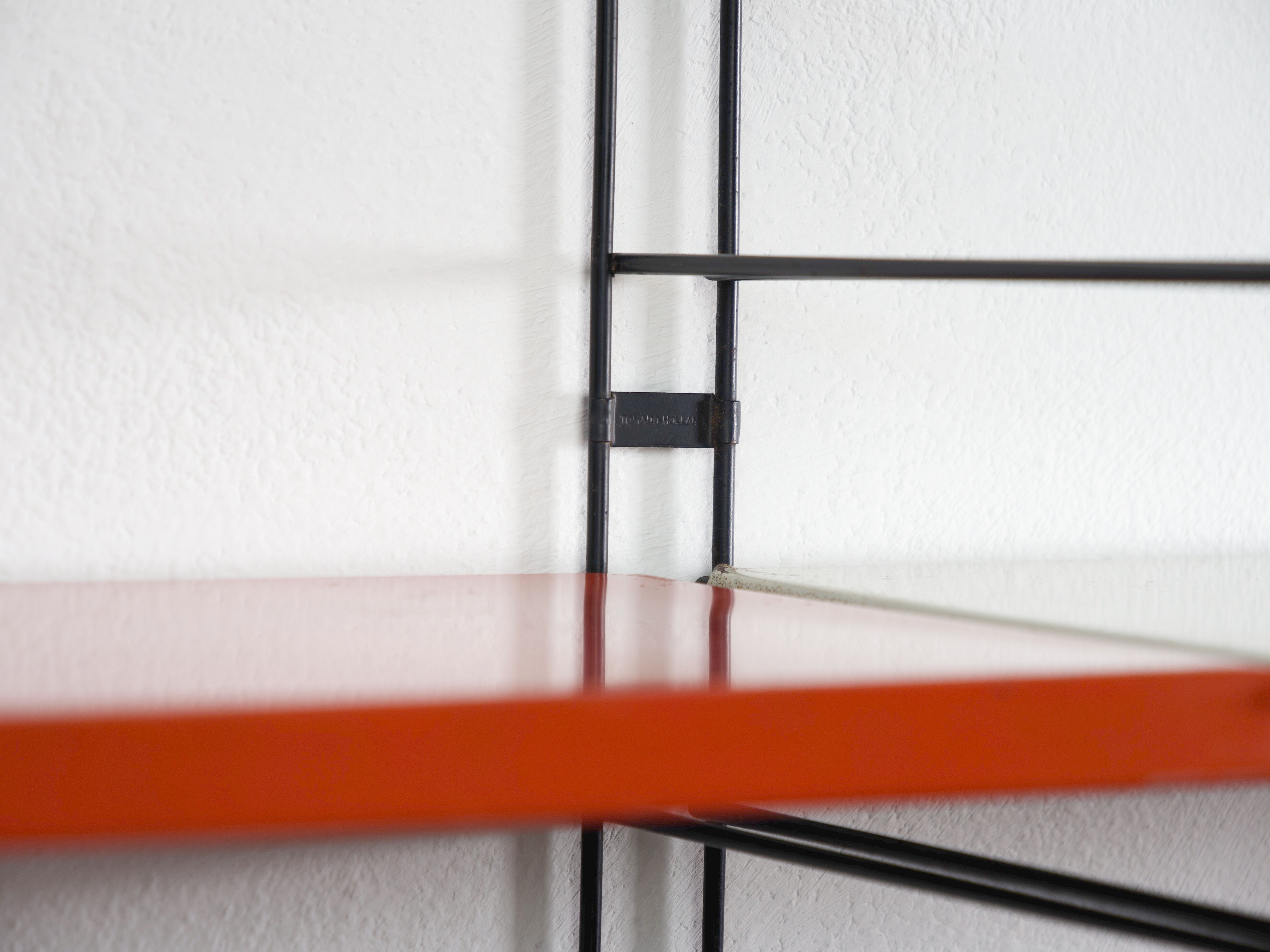 wall shelf tomado design holland 1960