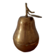 Pear brass candy box