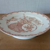 Longwy Japonisant Decorated Cake Dish