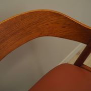 Set of four teak chairs, Danish design, 1970s, manufacture: Korup Stolefabrik