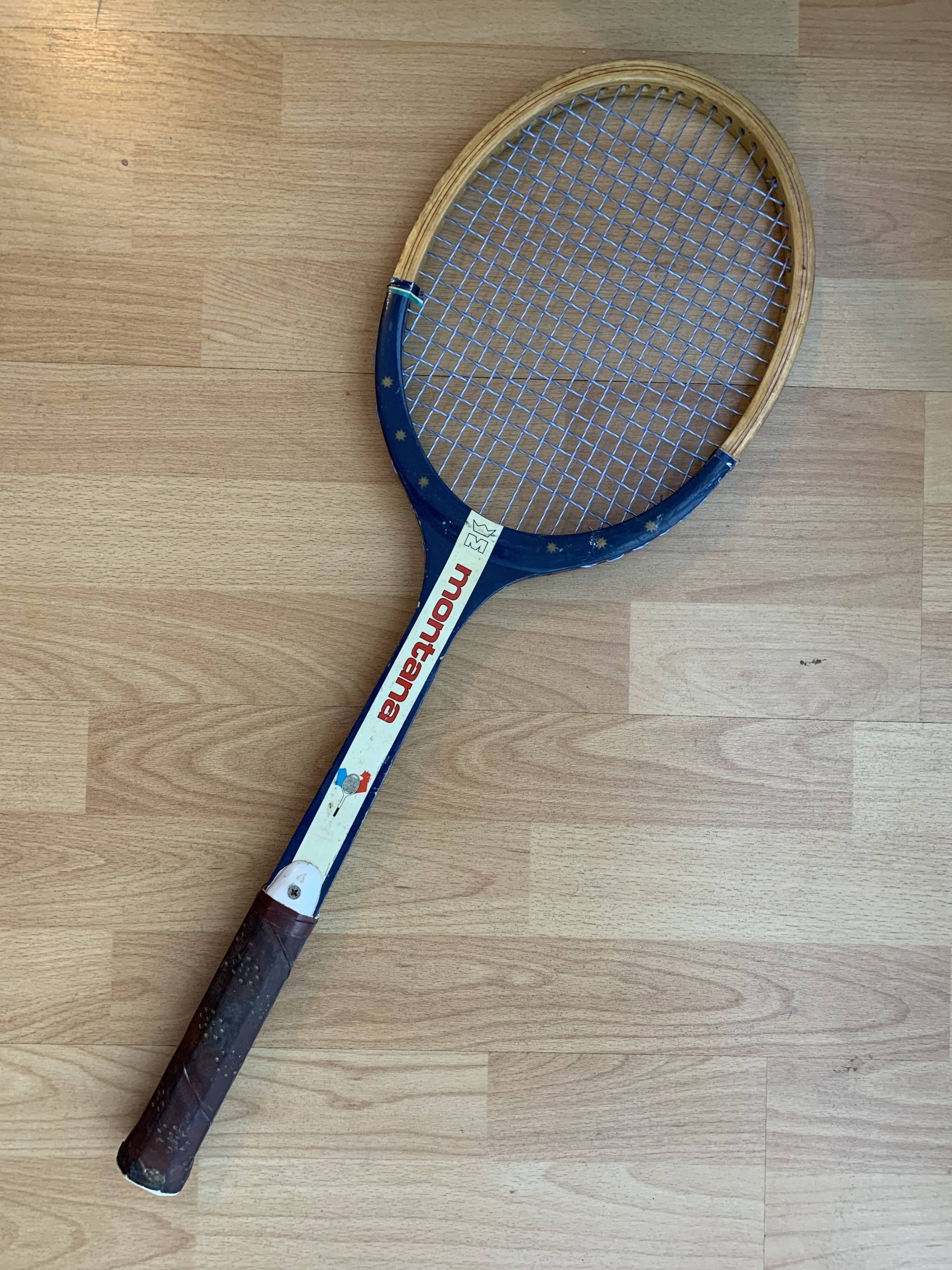 Old Montana tennis racket