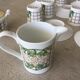 Lalique Coffee Service Pearls Model Limoges Porcelain
