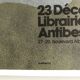 Original poster signed and dedicated by André MINAUX, Galerie Paul Maurel, 1974 Mourlot