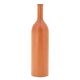Vase bouteille en bois de pin d'Oregon, années 70