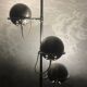 Lampadaire eye ball Monix pour Étienne Fermigier