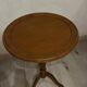 Vintage wooden pedestal table or plant holder 1950