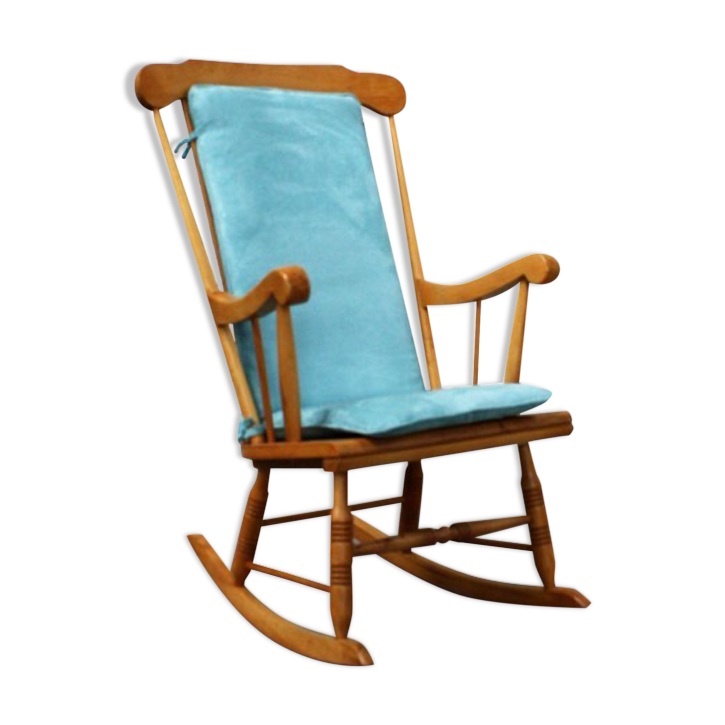 The 1970s vintage rocking chair