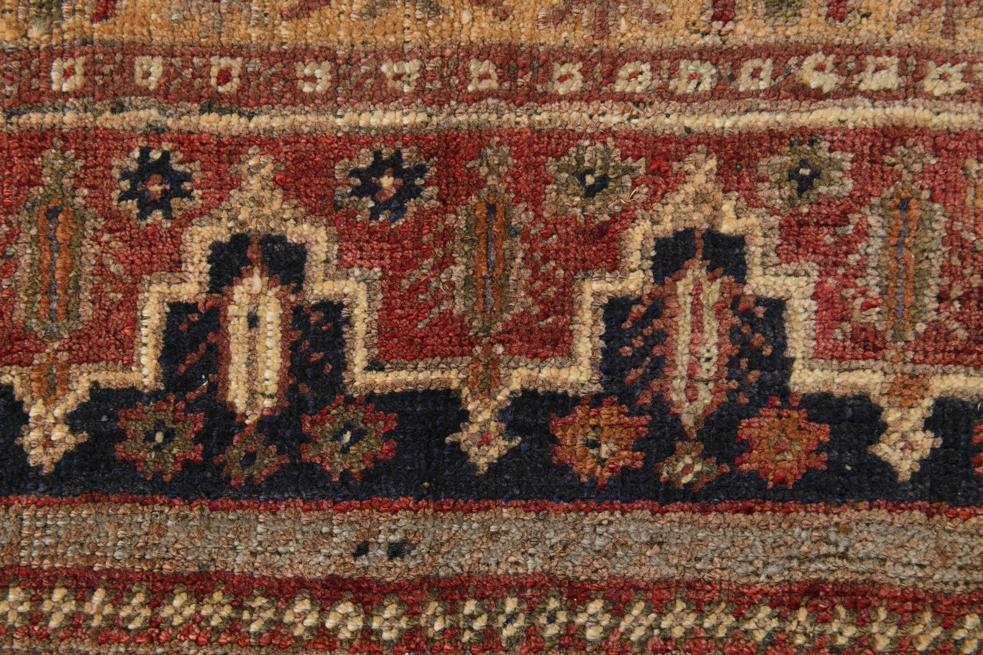 2x7 Small Size Vintage Runner Rug, 69x220Cm