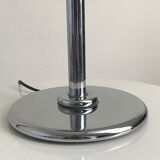 Vintage mushroom lamp 70's metal and opaline