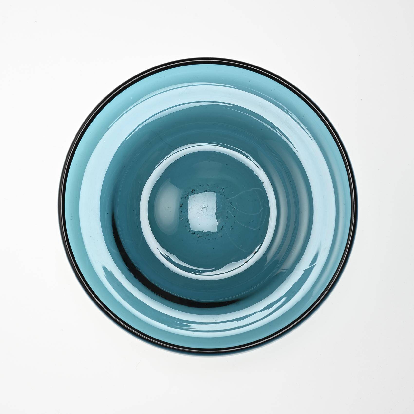 Claude Morin, blown glass cup, France