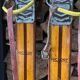 Paire de ski Rossignol Hickory vintage en bois